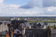 Vue des toits de la ville de Blois